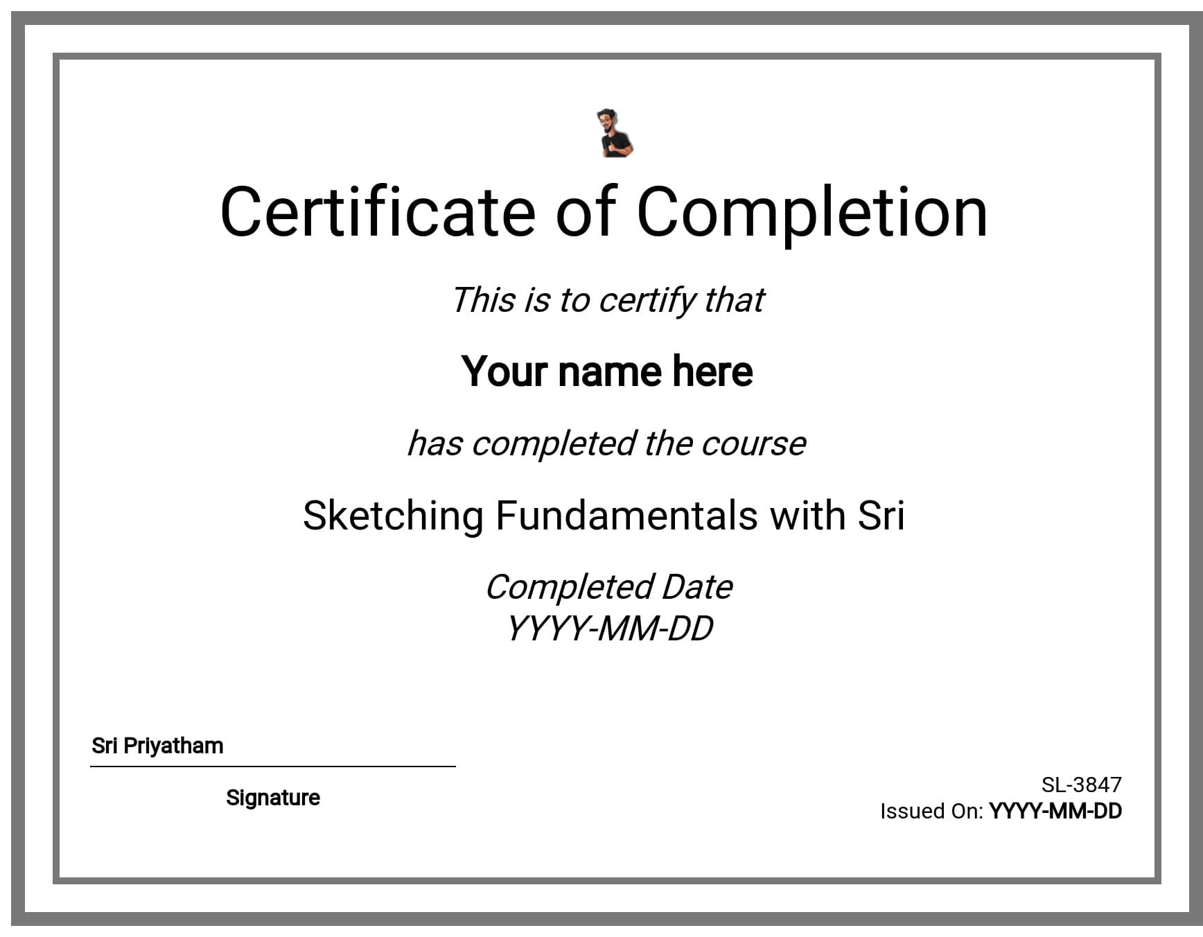 Course Certificate